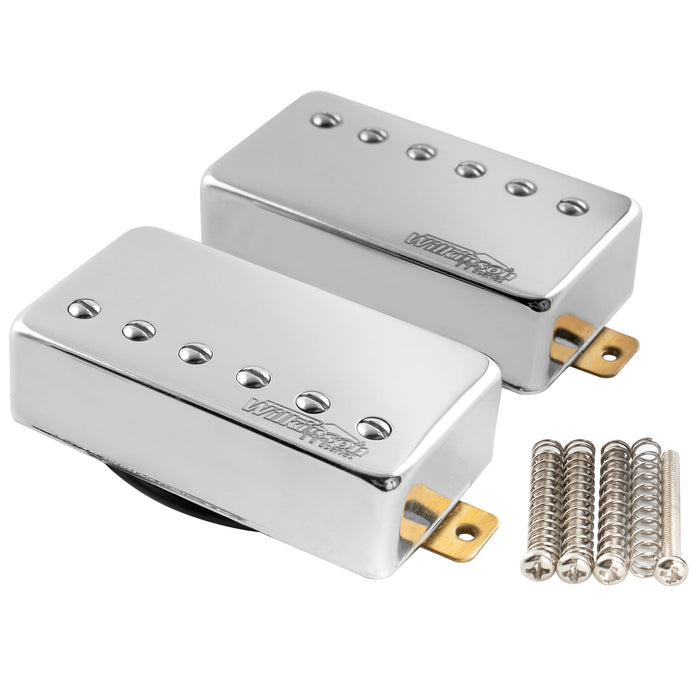 wilkinson m series vintage tone alnico 5 covered humbucker pickups set for lp style electric guitar mx1755crmx1756cr details