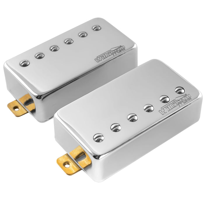 wilkinson m series vintage tone alnico 5 covered humbucker pickups set for lp style electric guitar mx1755crmx1756cr