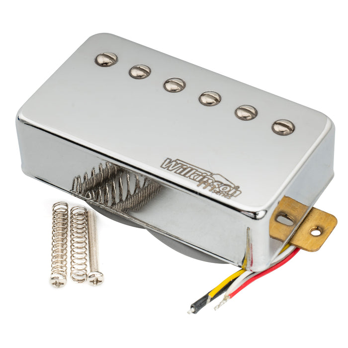 wilkinson m series vintage tone alnico 5 covered humbucker neck pickup for lp style electric guitar mx1755cr details