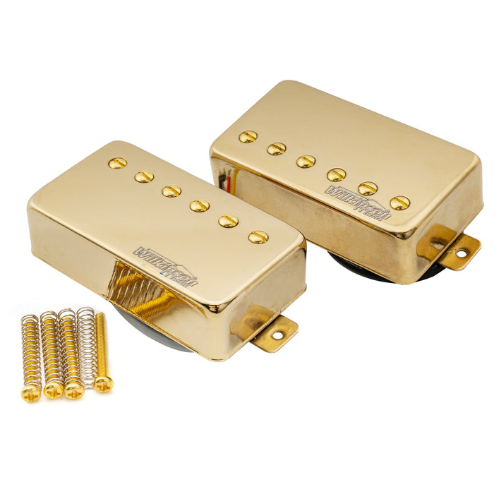 Wilkinson M Series ヴィンテージトーン アルニコ5 カバード ハムバッカーピックアップセット LPエレキギター用 クローム