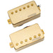 wilkinson m series vintage tone alnico 5 covered humbucker pickups set for lp style electric guitar mx1755crmx1756cr, gold