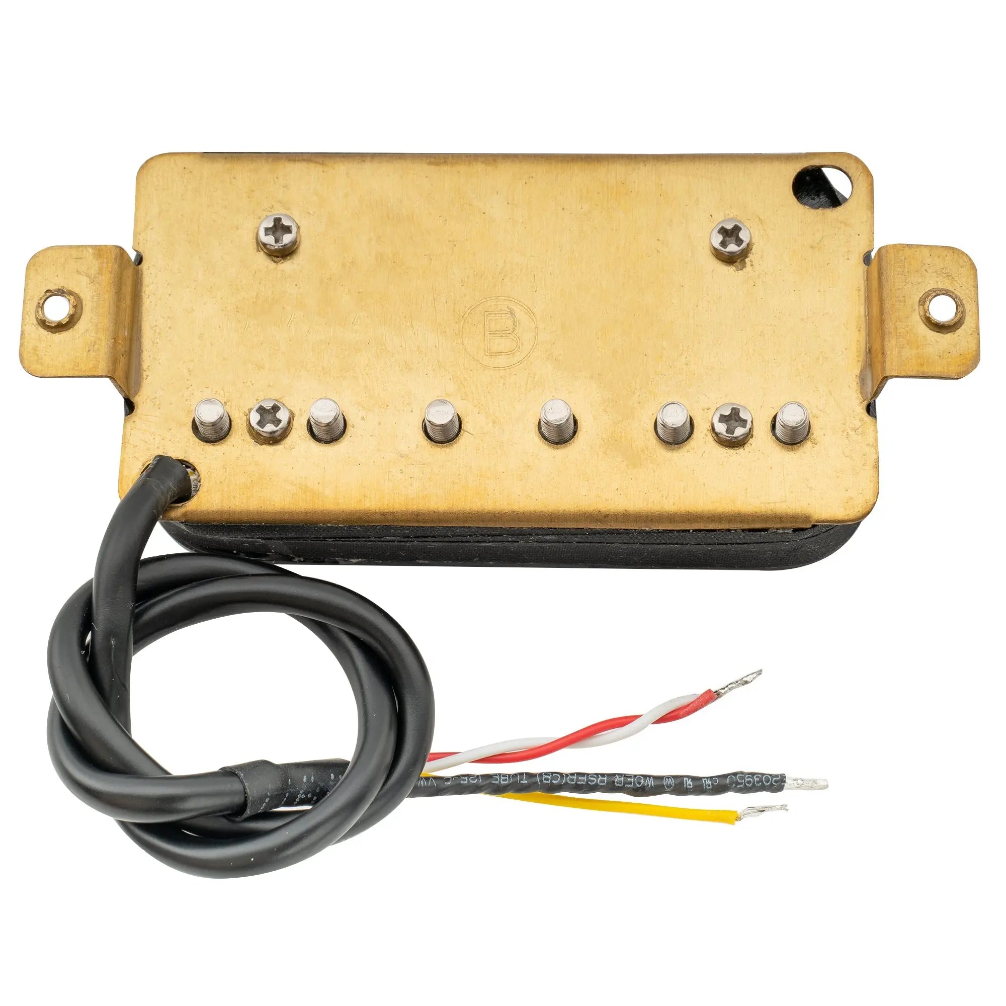 Part of wilkinson m series vintage tone alnico 5 overwound open style humbucker bridge pickup for electric guitar mx1758bk