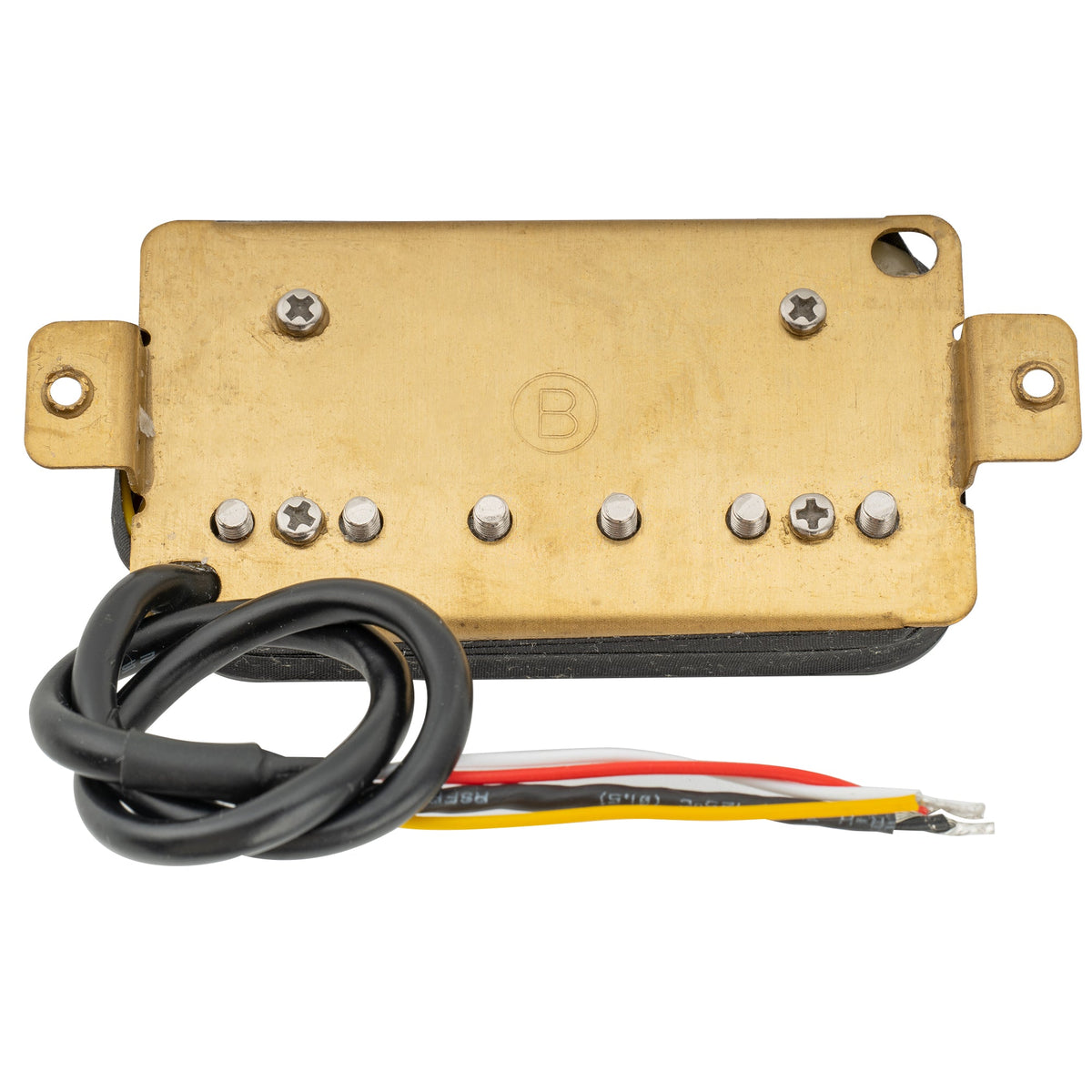 wilkinson m series vintage tone alnico 5 overwound open style humbucker bridge pickup for electric guitar mx1758bk, Zebra