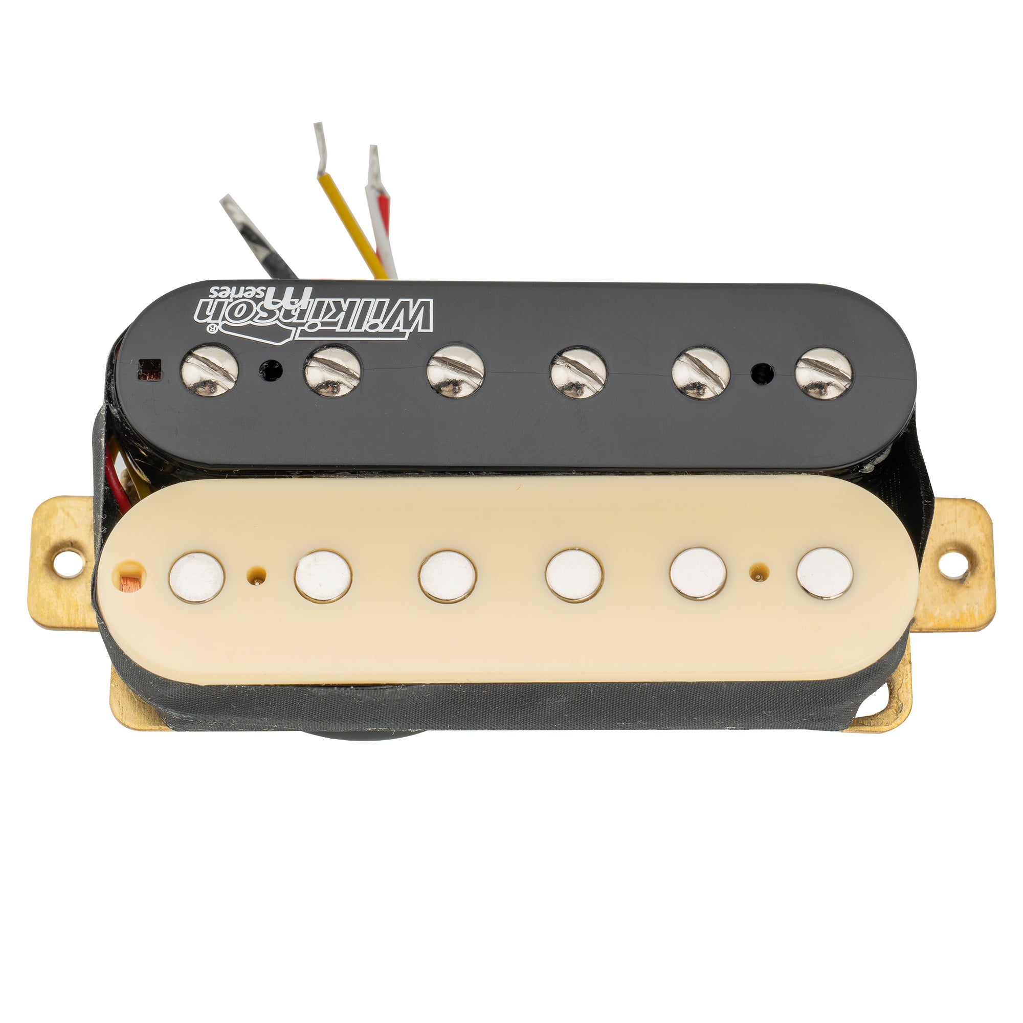 Wilkinson M-Serie Vintage-Ton Alnico 5 Überwickelte Open-Style Humbucker-Brücken-Pickup für Elektrogitarre