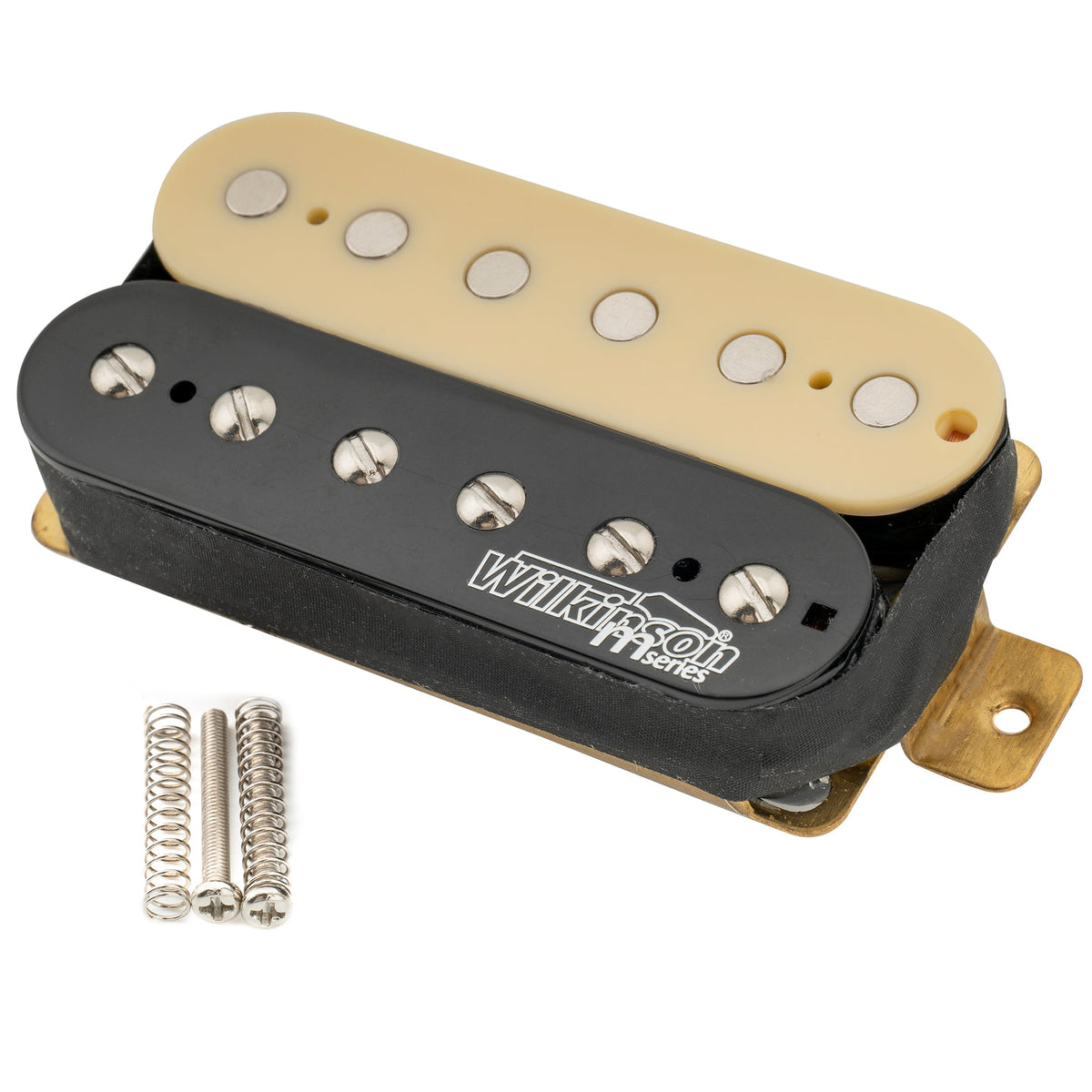 Wilkinson M-Serie Vintage-Ton Alnico 5 Überwickelte Open-Style Humbucker-Brücken-Pickup für Elektrogitarre