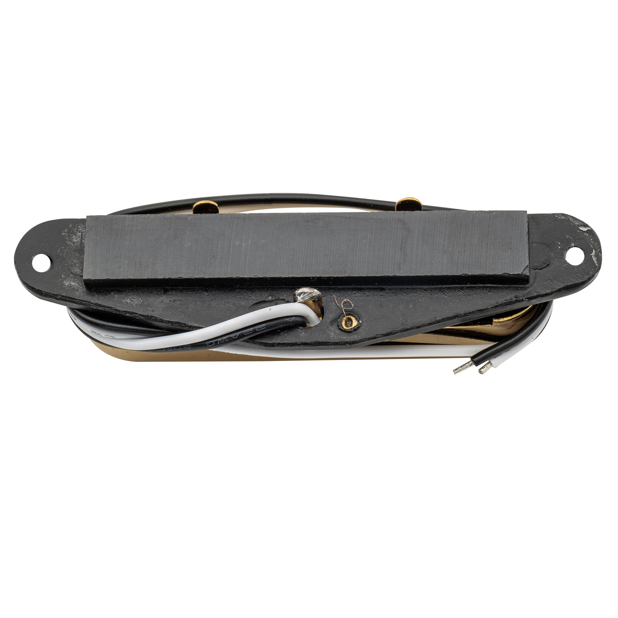wilkinson m series low gauss nashville sound ceramic single coil neck pickup for tele style electric guitar mx1759p, gold