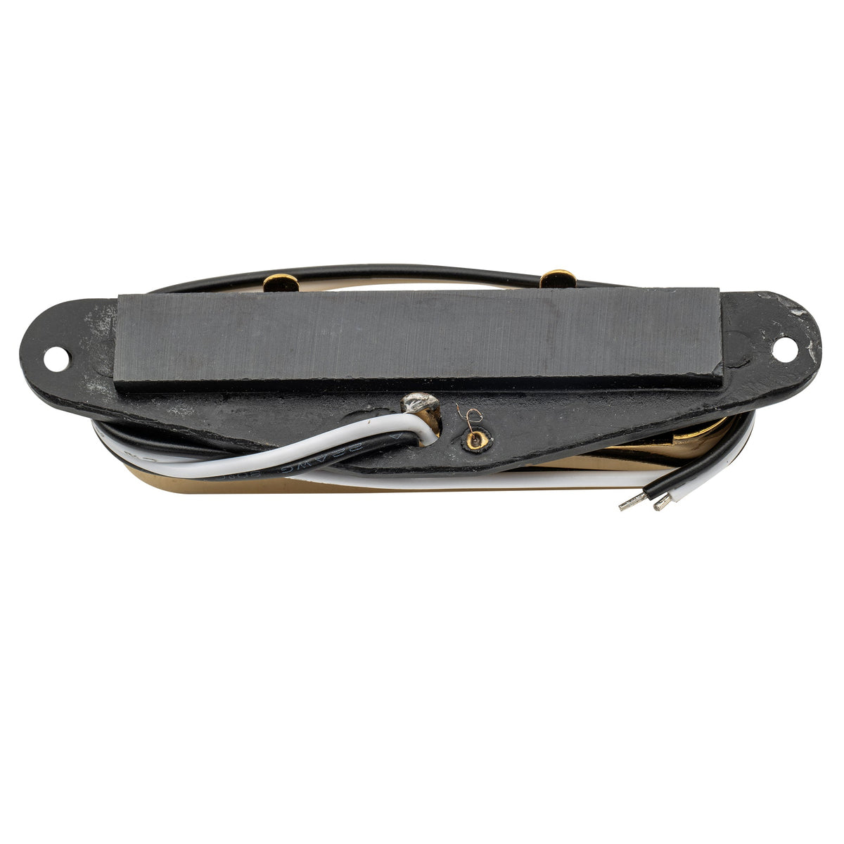 wilkinson m series low gauss nashville sound ceramic single coil neck pickup for tele style electric guitar mx1759p, gold