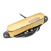 wilkinson m series low gauss nashville sound ceramic single coil neck pickup for tele style electric guitar mx1759p, gold