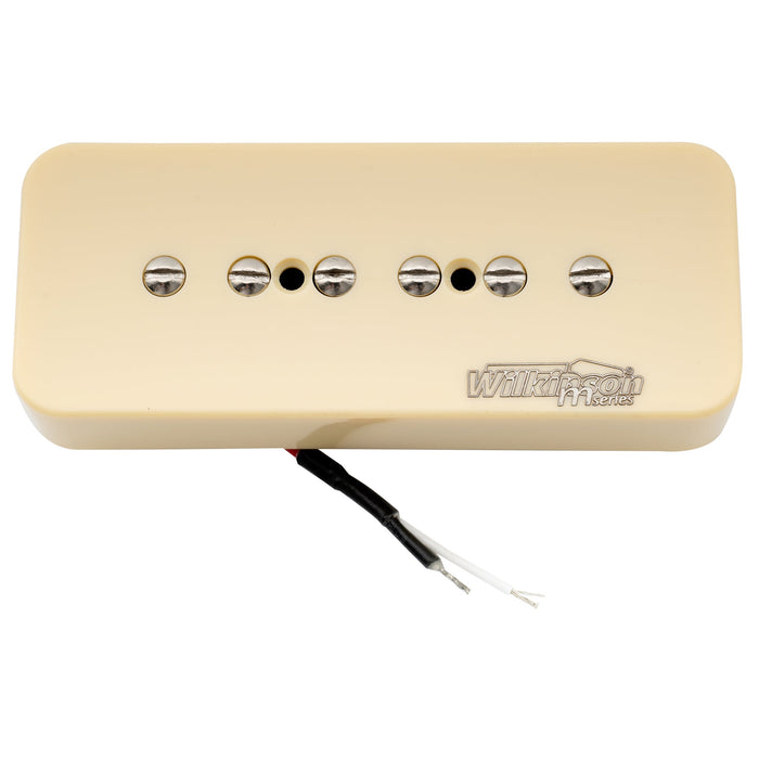 Pickup al collo singolo ceramico P90 Low Gauss Iconic Sound della serie M Wilkinson per chitarra elettrica dello stile SG LP Soapbar