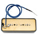 Part of wilkinson m series low gauss iconic sound ceramic p90 soapbar single coil bridge pickup for sg lp style electric guitar mx1762bk