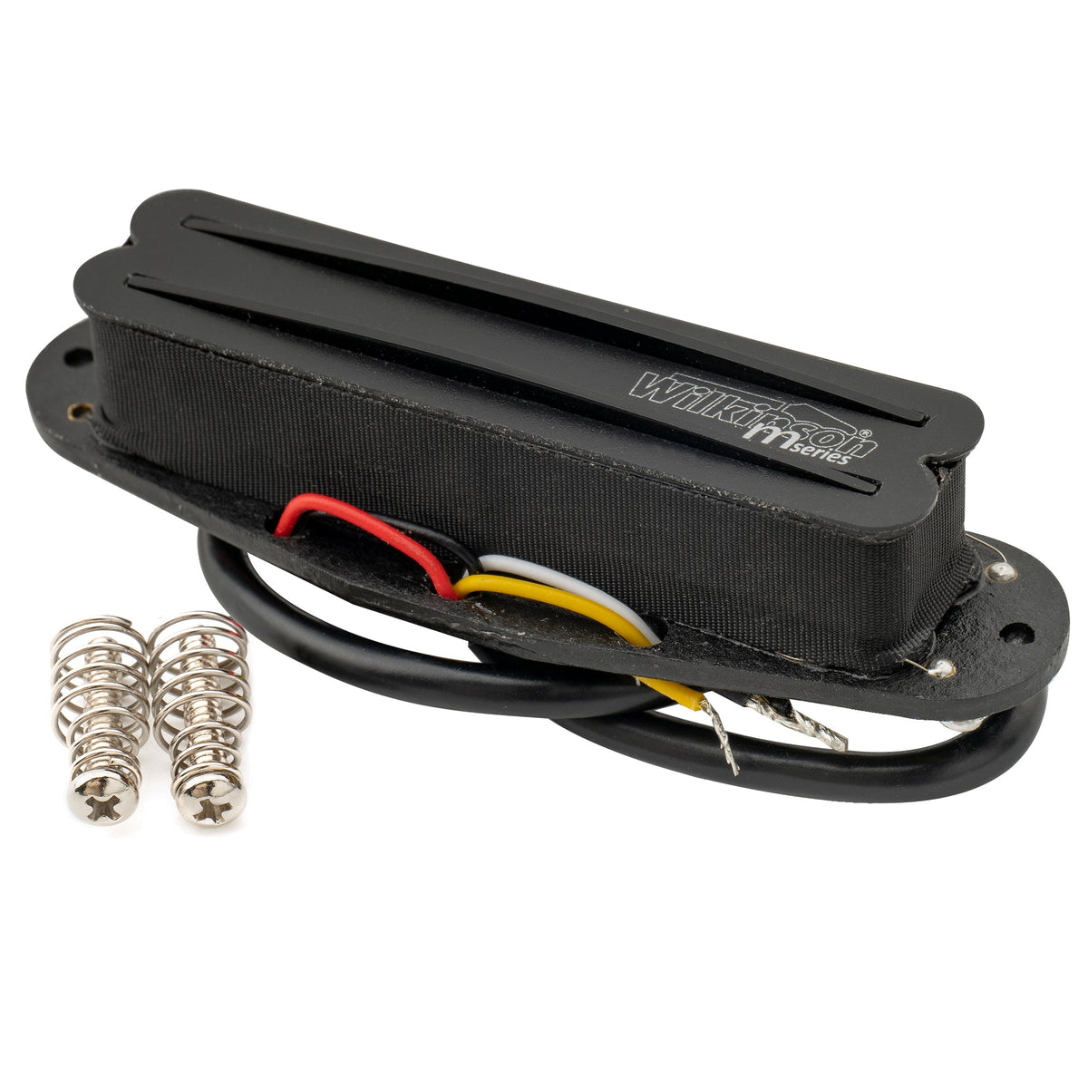 wilkinson m series low gauss rail blade ceramic single coil sized humbucker bridge pickup for strat style electric guitar mx1767bk details