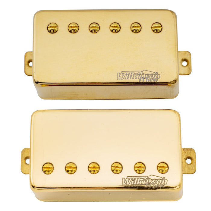 Juego de pastillas humbucker Wilkinson serie M Classic Tone con cubierta de cerámica para guitarra eléctrica estilo LP