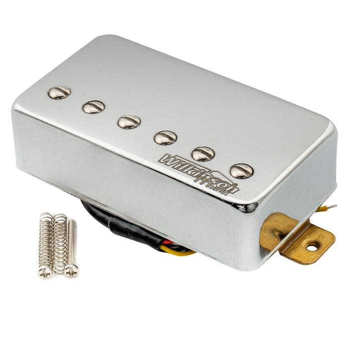 wilkinson m series classic tone ceramic covered humbucker bridge pickup for lp style electric guitar mx1769cr details