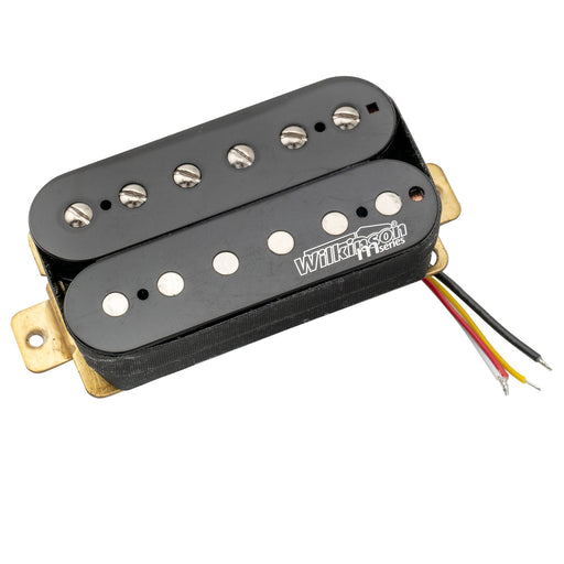 wilkinson m series classic tone ceramic overwound open style humbucker neck pickup for electric guitar mx1770bk