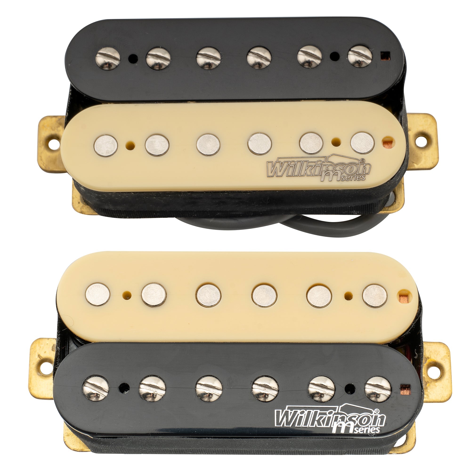 Wilkinson M Series Classic Tone Keramik Überwickelte Offene Humbucker - Pickups - Satz für E-Gitarre
