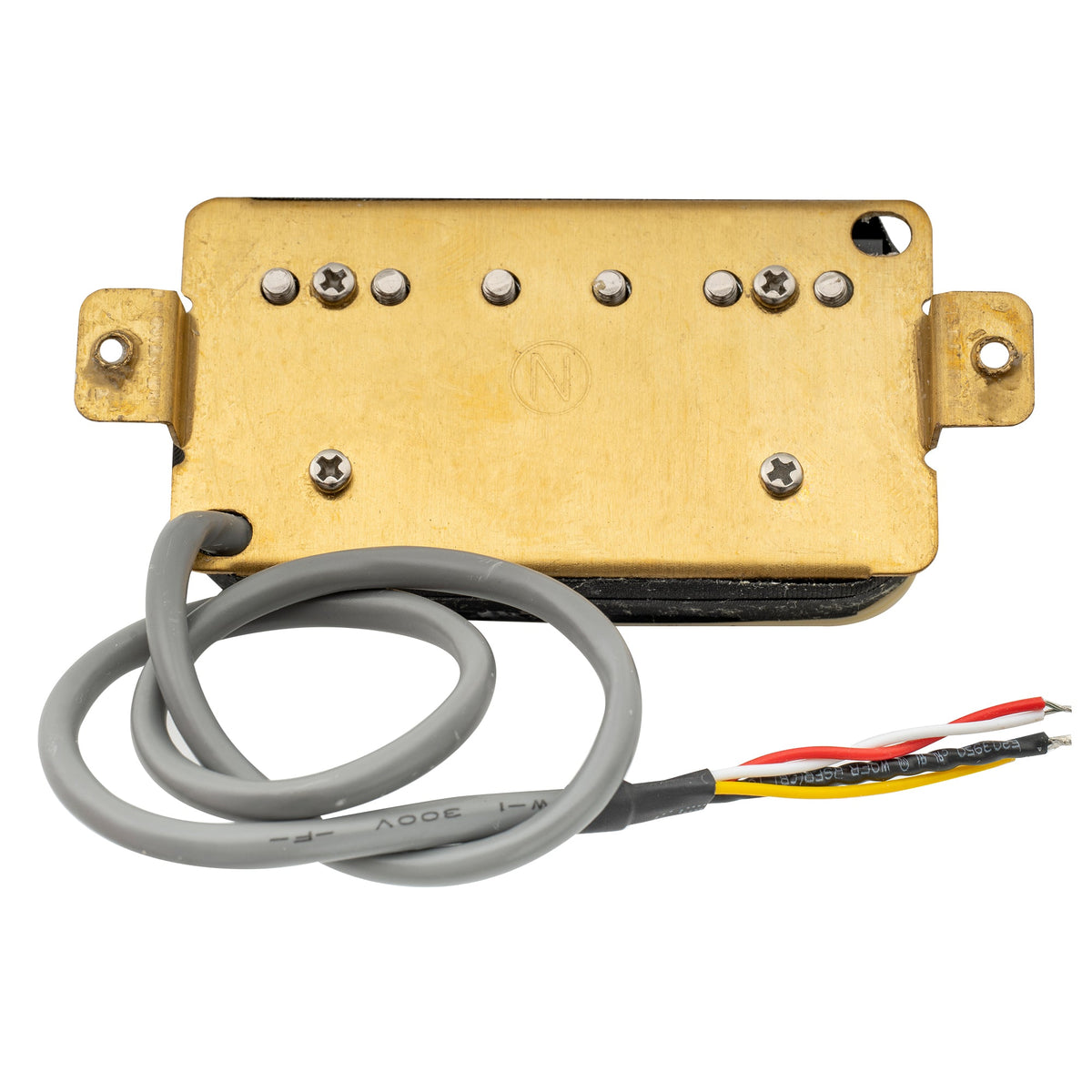 wilkinson m series classic tone ceramic overwound open style humbucker neck pickup for electric guitar mx1770bk, Zebra