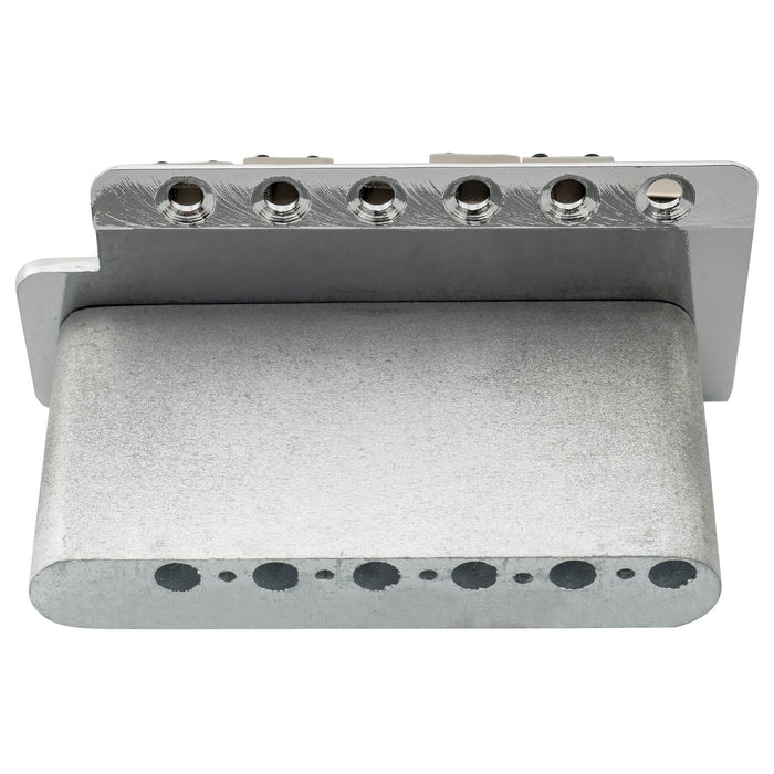 Wilkinson M Series 10.5mmピッチ 鋼製のヴィンテージサドルとプレート トレモロユニット ブリッジ 6点支持 ストラトStratエレキギター用 ブラック