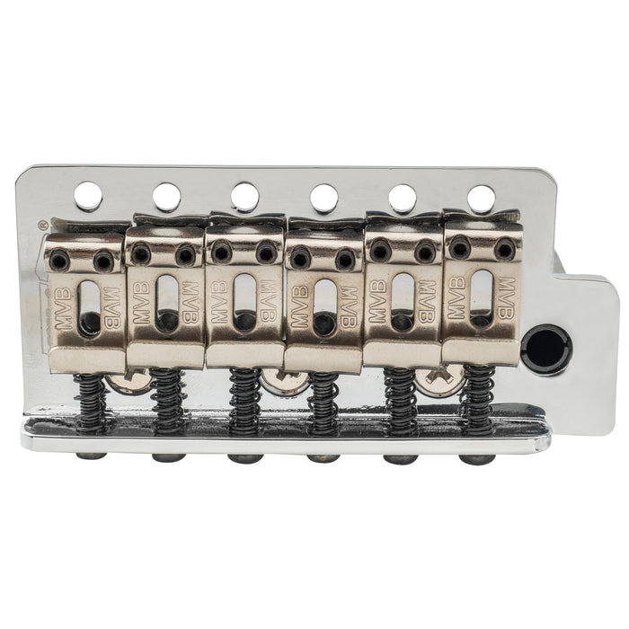 wilkinson m series 54mm2 1 8 inch string spacing 6 screw vintage bent saddle guitar tremolo bridge with push in arm 36mm block for strat style electric guitar mx1792p, gold