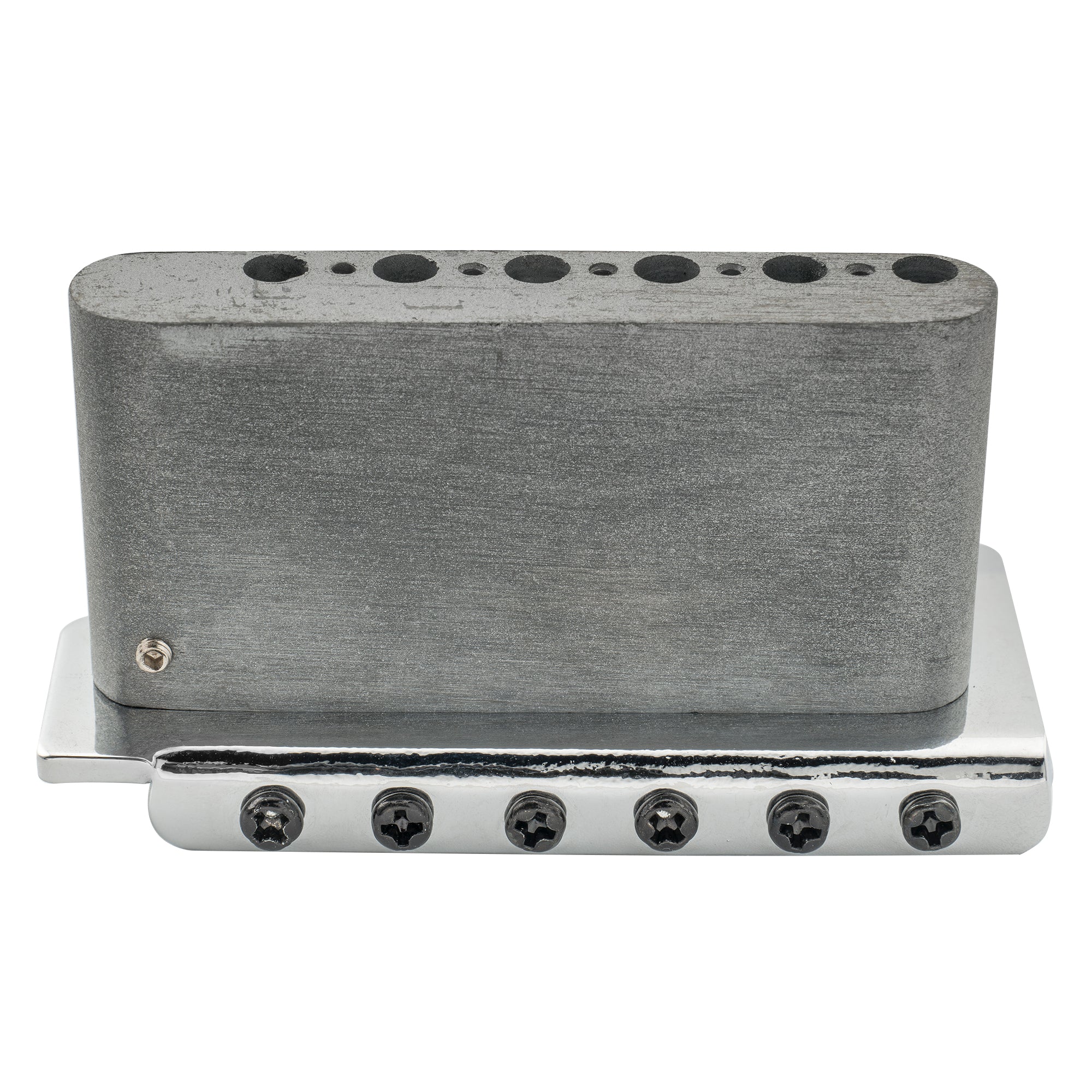Wilkinson M-Serie 54 mm (2-1/8 Zoll) Saiteabstand 6-Schrauben Vintage gebogener Sattel Gitarren-Tremolo-Brücke mit Einsteckarm 36 mm Block für Strat-Style Elektrogitarre
