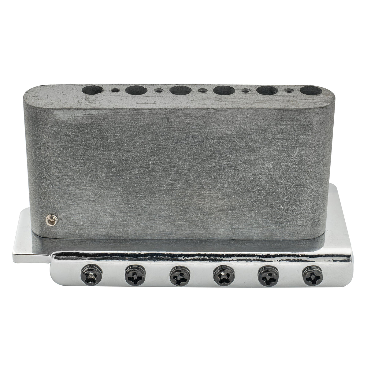 Wilkinson M-Serie 54 mm (2-1/8 Zoll) Saiteabstand 6-Schrauben Vintage gebogener Sattel Gitarren-Tremolo-Brücke mit Einsteckarm 36 mm Block für Strat-Style Elektrogitarre