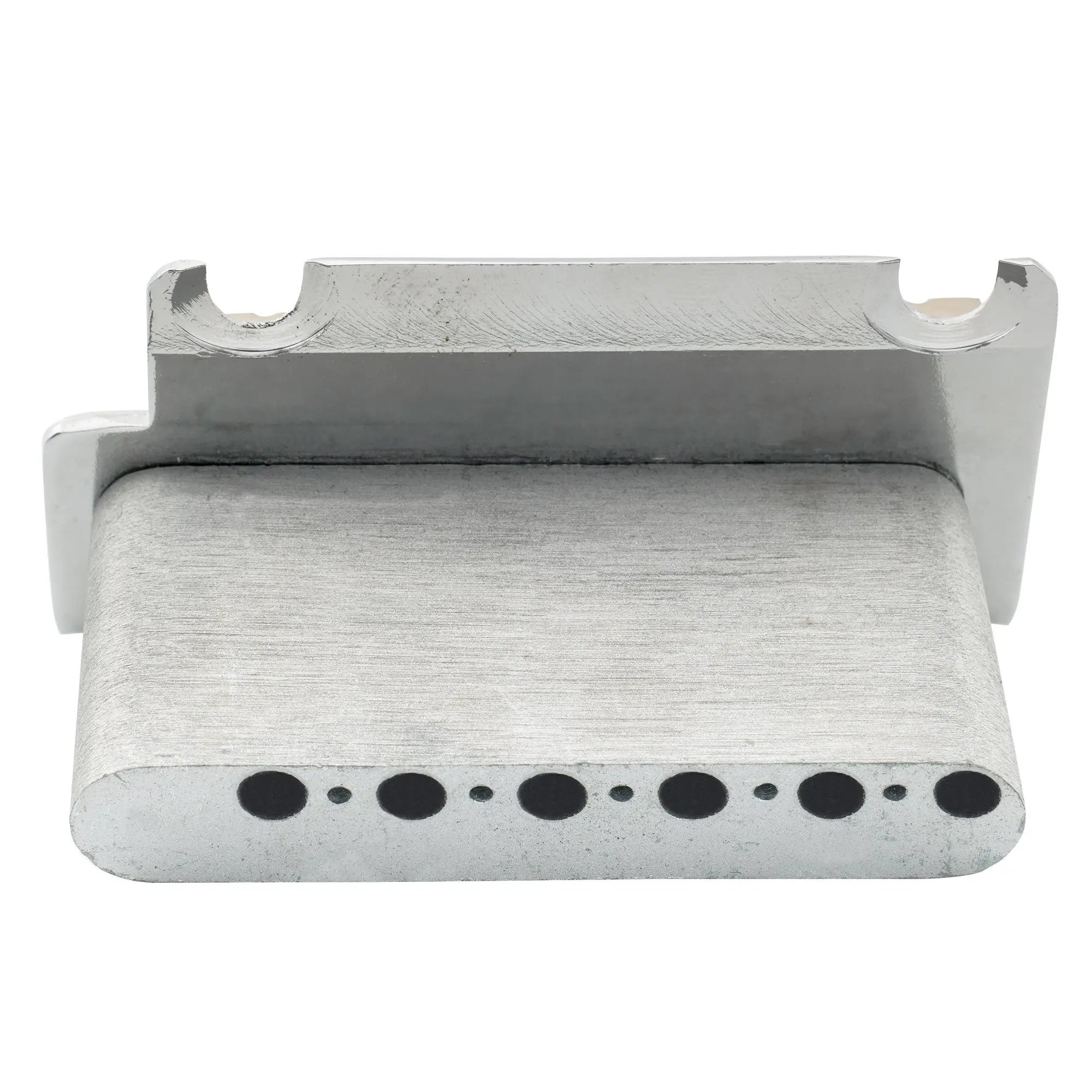 detail of wilkinson m series 54mm2 1 8 inch full block st guitar tremolo bridge pop in arm 2 point for mij mik strat style electric guitar mx1795p