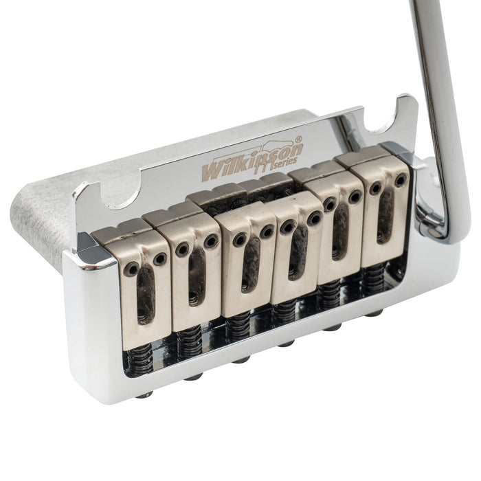 wilkinson m series 52 5mm2 1 16 inch full block st guitar tremolo bridge pop in arm 2 point for american standard or professional fender strat style electric guitar mx1796p details