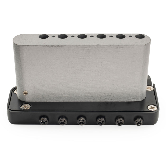 Wilkinson M Series 52.5mm(2-1/16 inch) Full Block ST Guitar Tremolo Bridge Pop-in Arm Six Screws for American Vintage Narrow Spacing Strat Style Electric Guitar