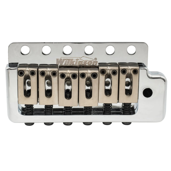 Part of wilkinson m series 52 5mm2 1 16 inch full block st guitar tremolo bridge pop in arm six screws for american vintage narrow spacing strat style electric guitar mx1797p