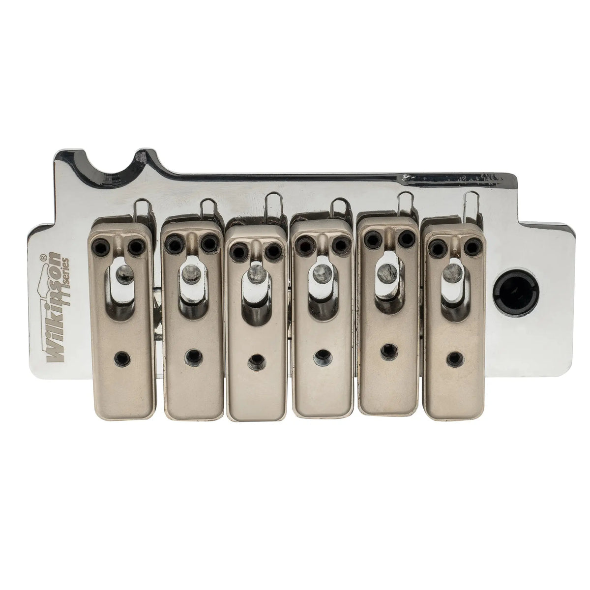 Part of wilkinson m series 52 5mm2 1 16 inch individual saddle full block st guitar tremolo bridge pop in arm 2 point for squier mexico fender strat style electric guitar mx1798p