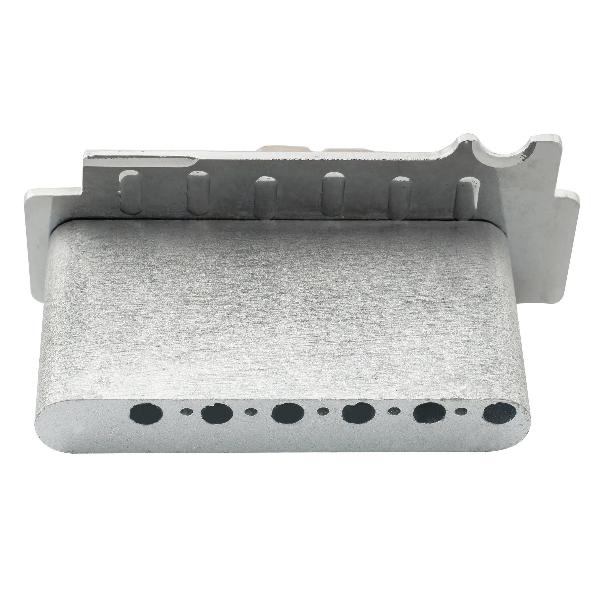 detail of wilkinson m series 52 5mm2 1 16 inch individual saddle full block st guitar tremolo bridge pop in arm 2 point for squier mexico fender strat style electric guitar mx1798p