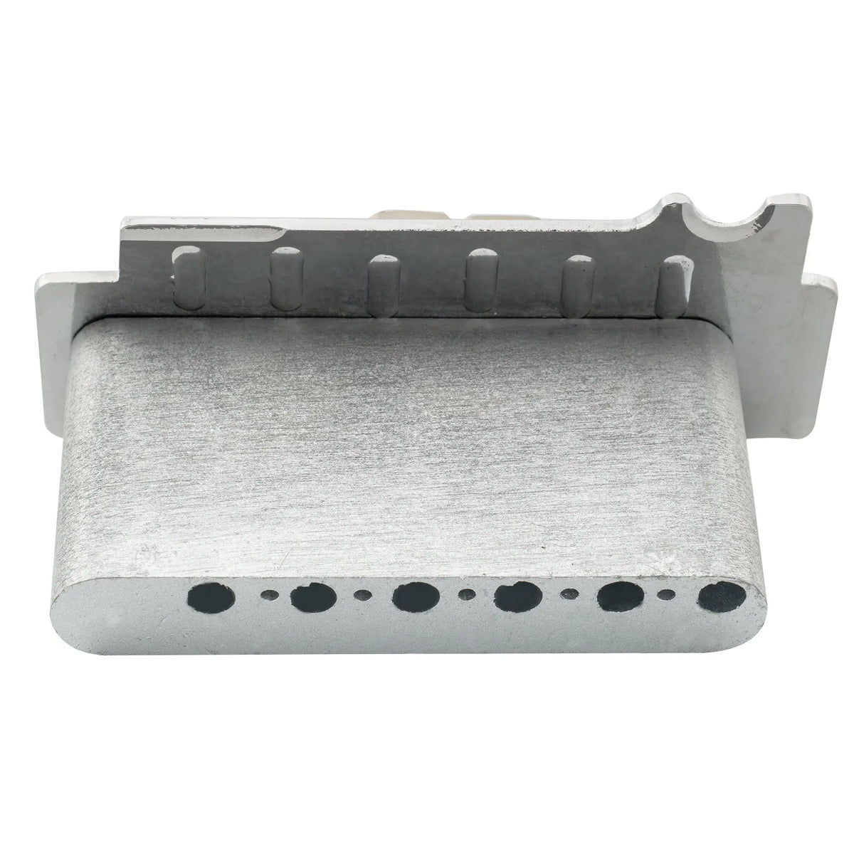 detail of wilkinson m series 52 5mm2 1 16 inch individual saddle full block st guitar tremolo bridge pop in arm 2 point for squier mexico fender strat style electric guitar mx1798p