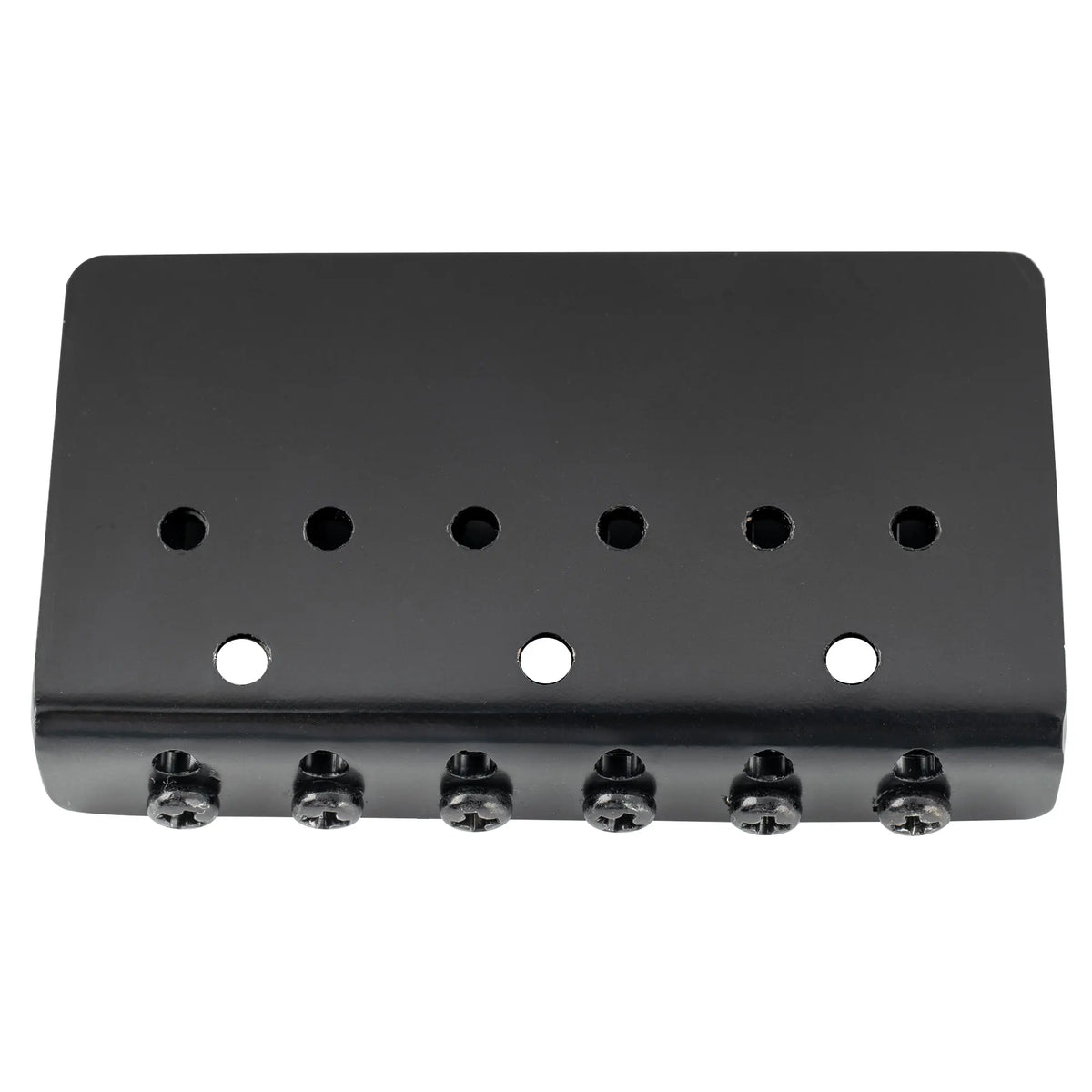 Part of wilkinson m series 52 5mm2 1 16 inch string spacing modern style saddle hardtail fixed bridge non tremolo bridge for strat tele style electric guitar mx1809p