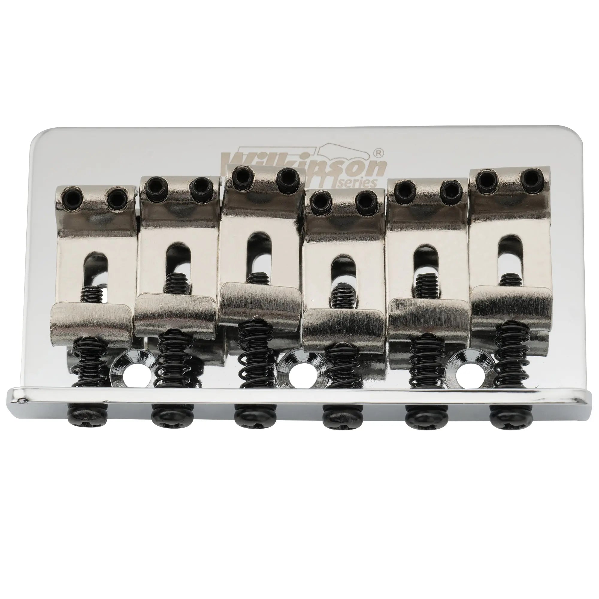 detail of wilkinson m series 52 5mm2 1 16 inch hardtail fixed bridge vintage bent saddle for squier mexico fender strat tele style electric guitar mx1810p