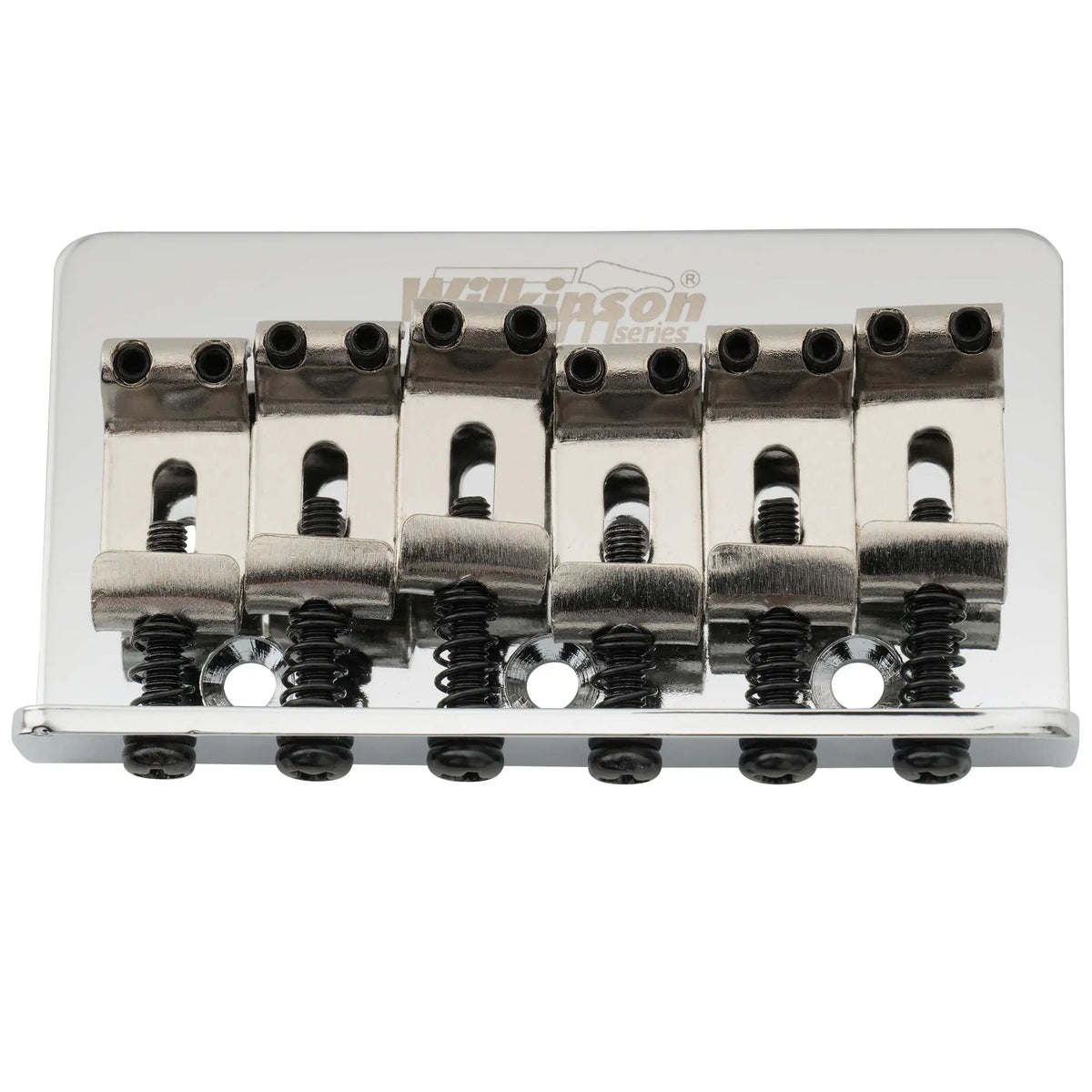 detail of wilkinson m series 52 5mm2 1 16 inch hardtail fixed bridge vintage bent saddle for squier mexico fender strat tele style electric guitar mx1810p