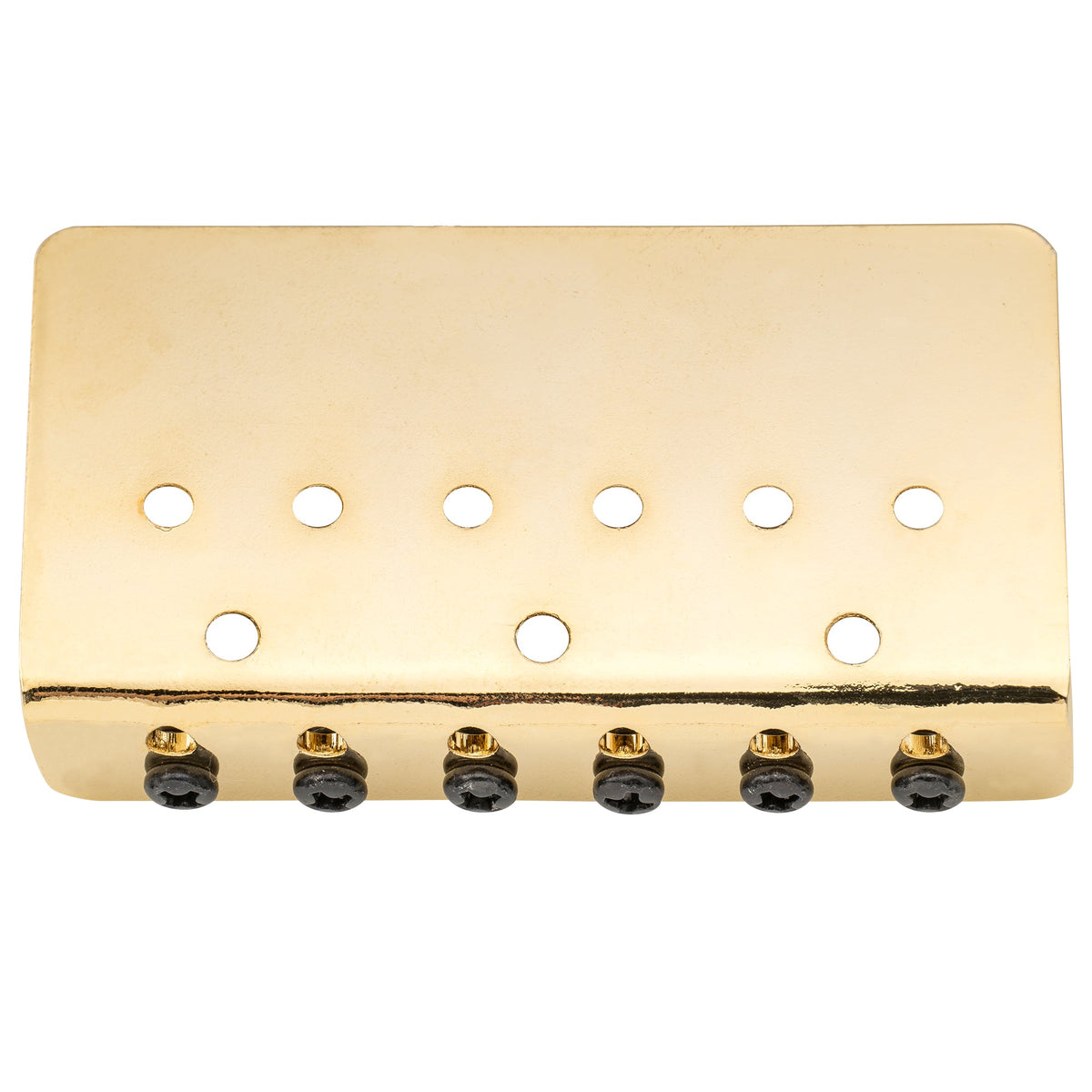 wilkinson m series 52 5mm2 1 16 inch hardtail fixed bridge vintage bent saddle for squier mexico fender strat tele style electric guitar mx1810p, gold