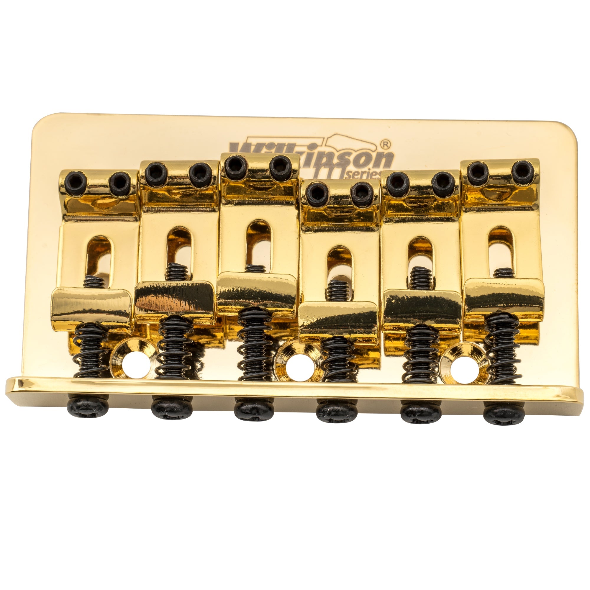 Wilkinson M-Serie 52,5 mm (2-1/16 Zoll) Hardtail-Festbügel Vintage gebogener Sattel für Squier/Mexiko Fender Strat Tele Stil-Elektrische Gitarre