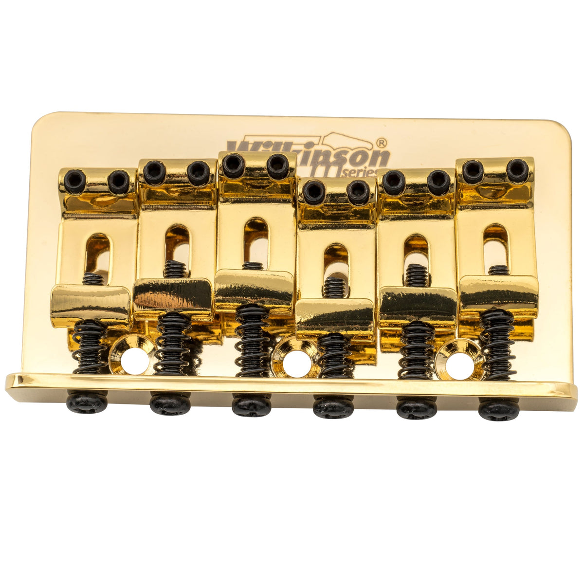 Wilkinson M-Serie 52,5 mm (2-1/16 Zoll) Hardtail-Festbügel Vintage gebogener Sattel für Squier/Mexiko Fender Strat Tele Stil-Elektrische Gitarre