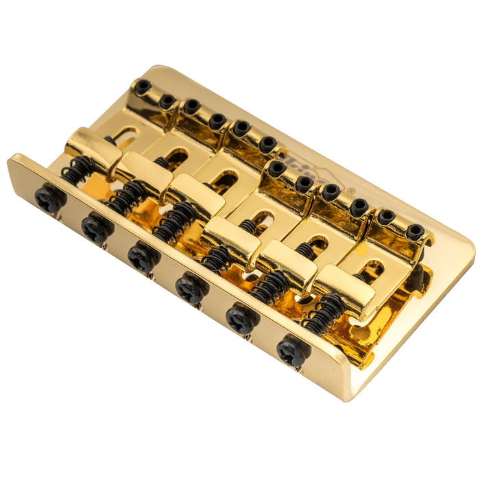 Wilkinson M Series 10.5mmピッチ ハードテイル フィックスドブリッジ ビンテージベントサドル Squier/Mexico Fender StratストラトとTeleテレエレキギター用 クローム