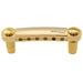 wilkinson m series 52mm2 3 64 inch string spacing stop tailpiece for lp sg style electric guitar mx1817p, gold