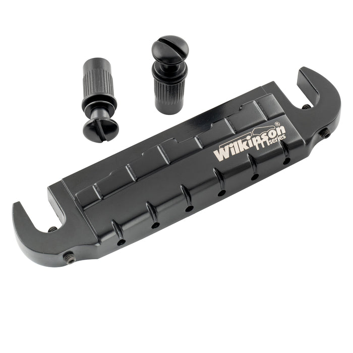 Part of wilkinson m series 52mm2 3 64 inch string spacing pre set wraparound bridge for lp sg junior special style electric guitar mx1818p