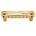 wilkinson m series 52mm2 3 64 inch string spacing pre set wraparound bridge for lp sg junior special style electric guitar mx1818p, gold