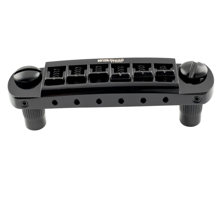 wilkinson m series 52 5mm2 1 16 inch string spacing adjustable pigtail style wraparound bridge for lp sg junior special style electric guitar mx1819p