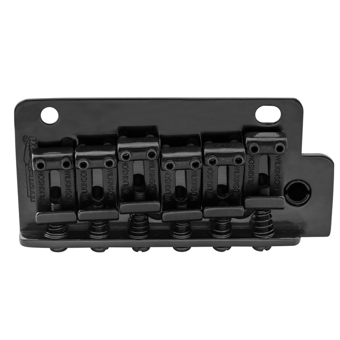 Part of wilkinson wv2 sb 54mm vintage steel saddles 2 point guitar tremolo bridge with full solid steel block for import strat and japan strat guitar mx1832p