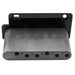 detail of wilkinson wv2 sb 54mm vintage steel saddles 2 point guitar tremolo bridge with full solid steel block for import strat and japan strat guitar mx1832p