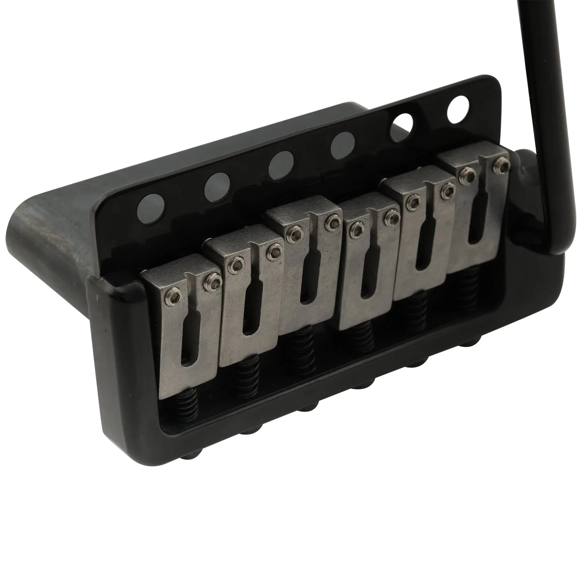 wilkinson wvpc sb 54mm2 1 8 inch stainless steel saddles 6 hole guitar tremolo bridge with full solid steel block for import strat and japan strat style electric guitar mx1834p details