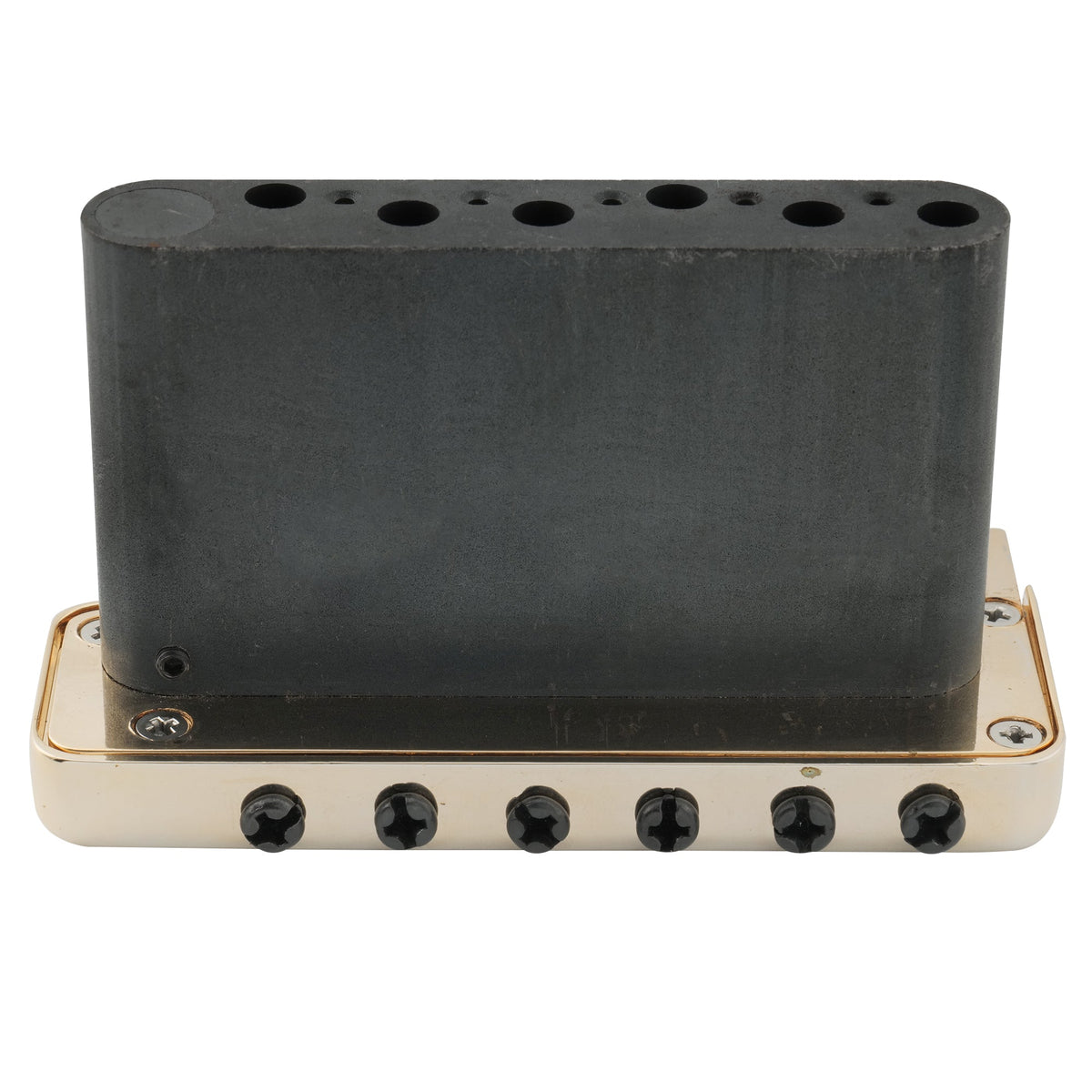 Wilkinson WVP6-SB 54mm 5+1 Loch SUS Edelstahlsattel Gitarren-Tremolo-Brücke mit vollständigem Massivstahlblock für Import-Strat und Japan-Strat