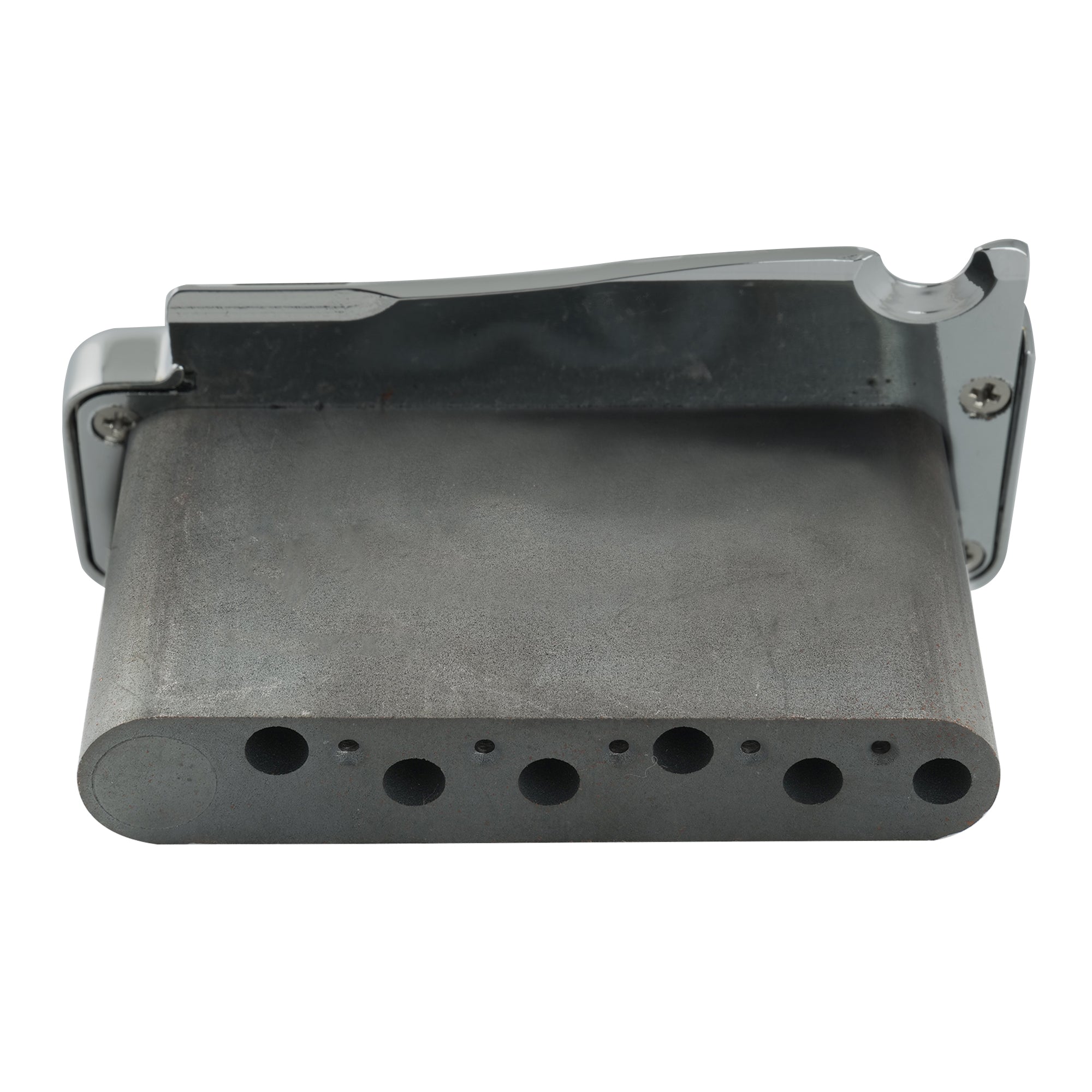 Wilkinson WVP-SB 54 mm SUS Edelstahlsattel 2-Punkt Gitarren-Tremolo-Brücke mit vollständiger massiver Stahlblok für Import-Strat und Japan-Strat