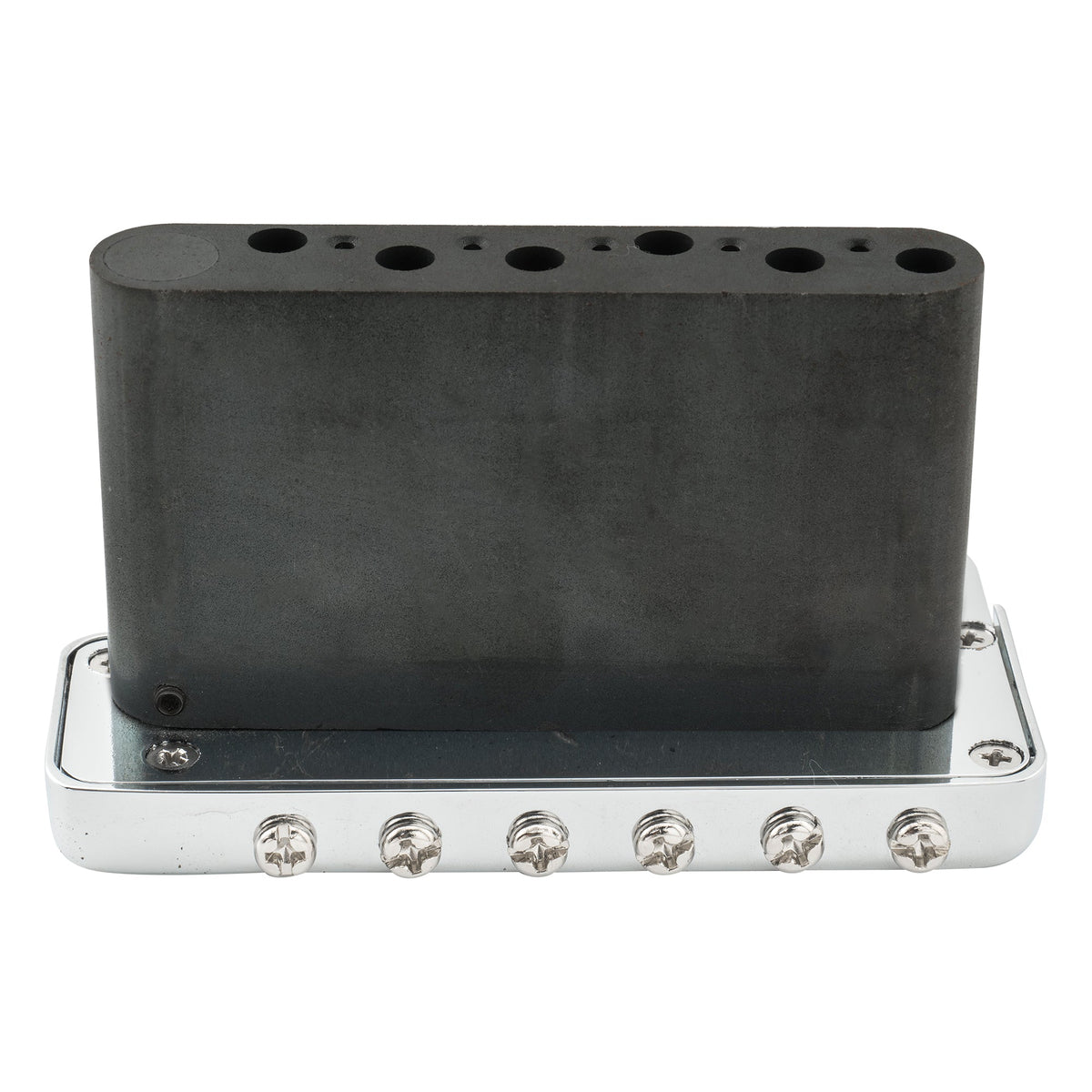 Wilkinson WVP-SB 54 mm SUS Edelstahlsattel 2-Punkt Gitarren-Tremolo-Brücke mit vollständiger massiver Stahlblok für Import-Strat und Japan-Strat