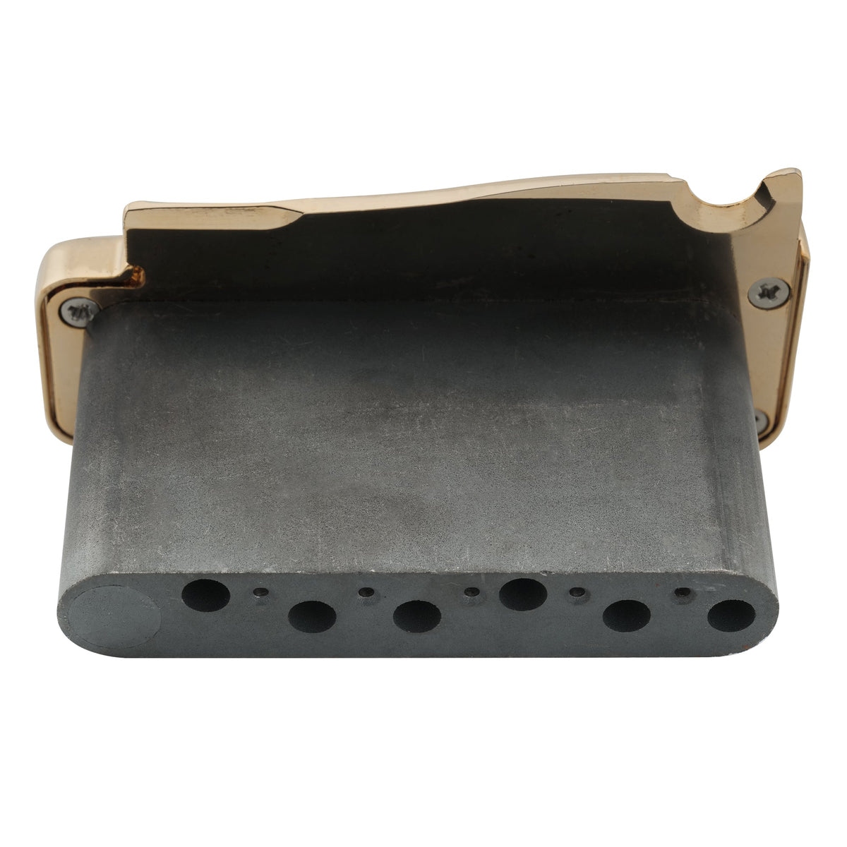 Wilkinson WVP-SB 54 mm SUS Edelstahlsattel 2-Punkt Gitarren-Tremolo-Brücke mit vollständiger massiver Stahlblok für Import-Strat und Japan-Strat