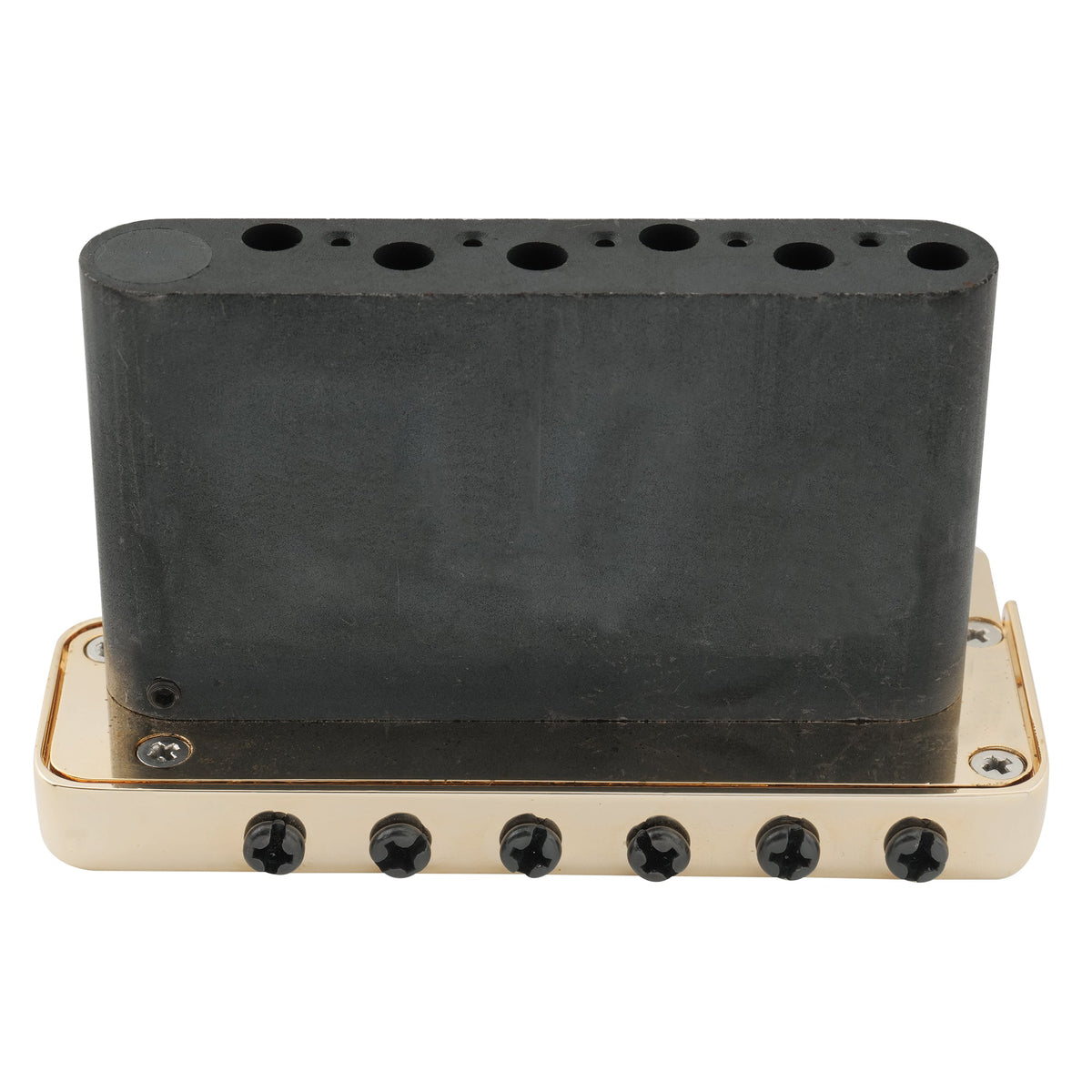 Wilkinson WVP-SB 54 mm SUS Edelstahlsattel 2-Punkt Gitarren-Tremolo-Brücke mit vollständiger massiver Stahlblok für Import-Strat und Japan-Strat